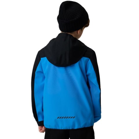 Kurtka dla chłopca softshell 4F M477 niebieska 4FJWSS26TSOFM477 33S 134cm 4F