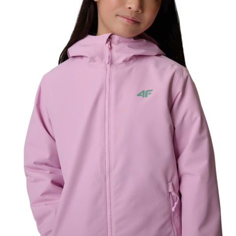 Kurtka dla dzieci 4F U0959 jasny fiolet 4FJWSS26TTJAU0959 52S 152cm 4F