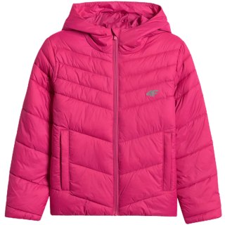 Kurtka dla dziewczynki 4F F0739 fuksja 4FJWSS26TDJAF0739 55S 152cm 4F