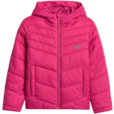 Kurtka dla dziewczynki 4F F0739 fuksja 4FJWSS26TDJAF0739 55S 152cm 4F
