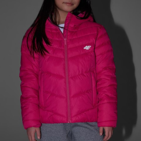 Kurtka dla dziewczynki 4F F0739 fuksja 4FJWSS26TDJAF0739 55S 152cm 4F
