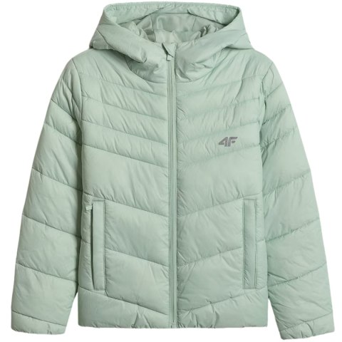 Kurtka dla dziewczynki 4F F0739 miętowa 4FJWSS26TDJAF0739 47S 158cm 4F
