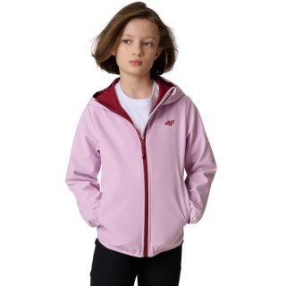 Kurtka dla dziewczynki softshell 4F F478 jasny fiolet 4FJWSS26TSOFF478 52S 158cm 4F