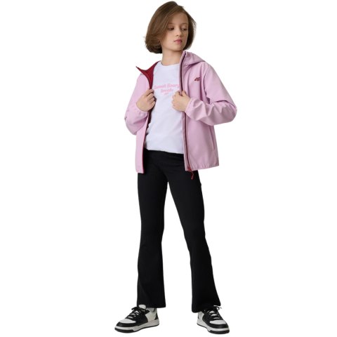 Kurtka dla dziewczynki softshell 4F F478 jasny fiolet 4FJWSS26TSOFF478 52S 164cm 4F