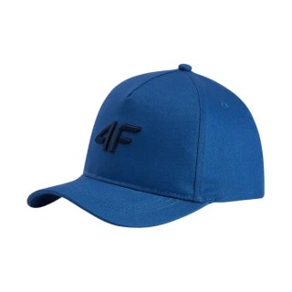Czapka z daszkiem dla dzieci 4F U547 denim 4FJWSS26ACABU547 32S 4F