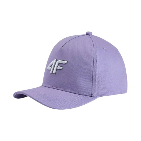 Czapka z daszkiem dla dzieci 4F U547 fioletowa 4FJWSS26ACABU547 51S 4F