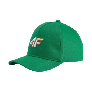 Czapka z daszkiem dla dzieci 4F U547 zielona 4FJWSS26ACABU547 41S 4F