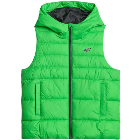 Kamizelka dla chłopca 4F M313 zielona 4FJWSS26TVJAM313 41S 164cm 4F