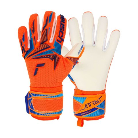 Rękawice bramkarskie Reusch Attrakt Freegel Advance Junior pomarańczowe 5672035 2290 5 Reusch
