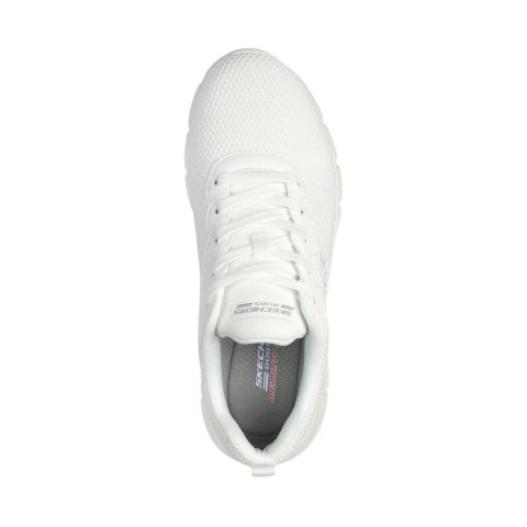 Buty męskie Skechers Bobs B Flex Chill Edge białe 118106 OFWT 46 Skechers
