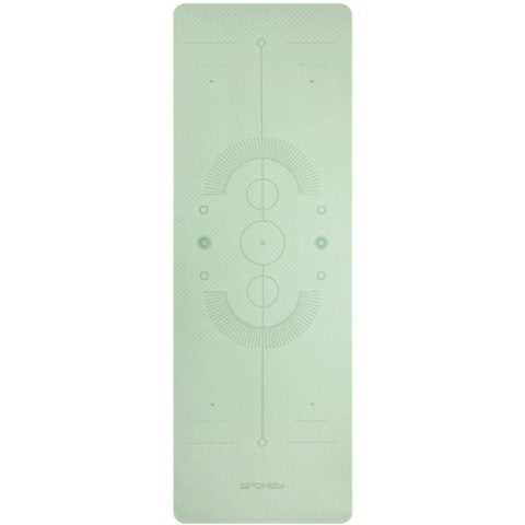 Mata do ćwiczeń Spokey Mandala zielona 941534 Spokey