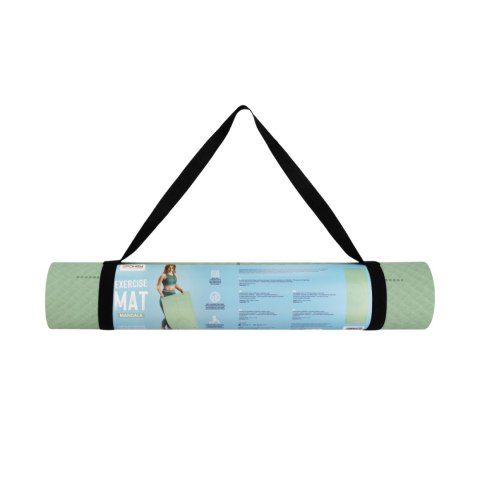 Mata do ćwiczeń Spokey Mandala zielona 941534 Spokey