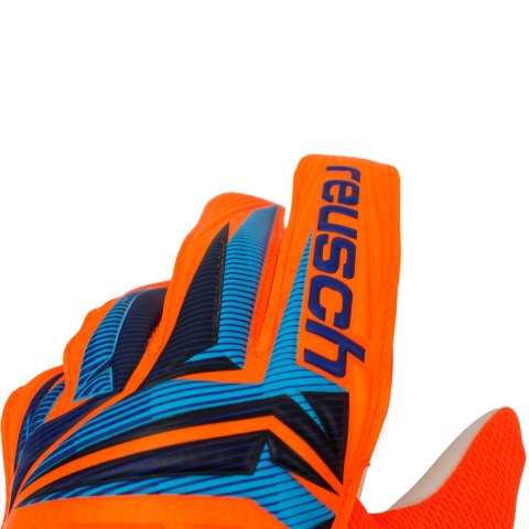 Rękawice bramkarskie Reusch Attrakt Starter Solid Junior pomarańczowe 5672513 2290 4,5 Reusch