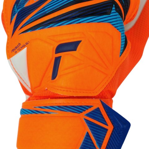 Rękawice bramkarskie Reusch Attrakt Starter Solid Junior pomarańczowe 5672513 2290 4,5 Reusch