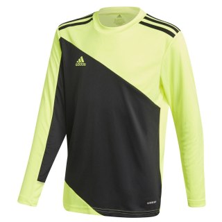 Bluza bramkarska dla dzieci adidas Squadra 21 Goalkeeper Jersey Youth czarno-limonkowa GN5794 176cm Adidas teamwear
