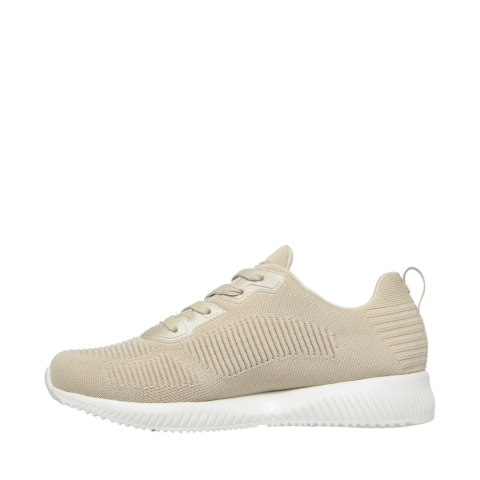 Buty damskie Skechers Bobs Squad- Tought Talk beżowe 32504 NAT 38 Skechers