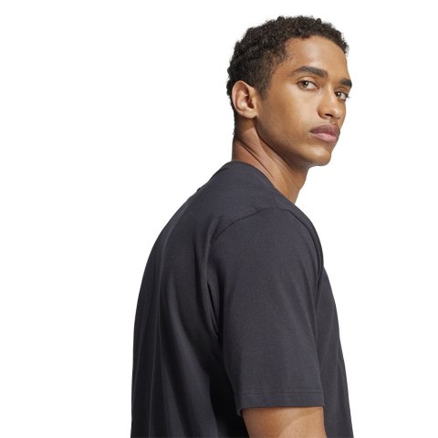 T-Shirt adidas Single Jersey Linear Tee JE8993 czarny S Adidas
