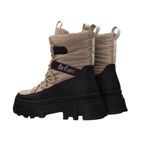 Buty damskie Lee Cooper brązowo-czarne LCJ-24-47-3143LA Lee Cooper Buty damskie Lee Cooper brązowo-czarne LCJ-24-47-3143LA Lee Cooper