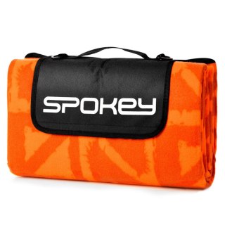 Koc piknikowy Spokey Amber Apricote 150x180 cm pomarańczowy 927390 Spokey