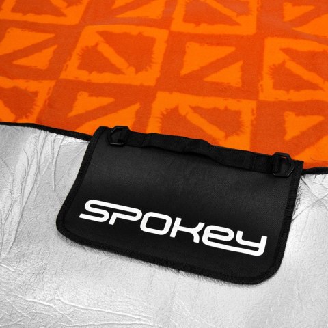 Koc piknikowy Spokey Amber Apricote 150x180 cm pomarańczowy 927390 Spokey Koc piknikowy Spokey Amber Apricote 150x180 cm pomarańczowy 927390 Spokey