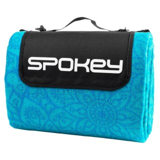 Koc piknikowy Spokey Picnic Mandala 180x210cm niebieski 926055 Spokey