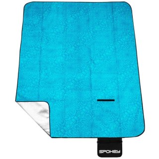 Koc piknikowy Spokey Picnic Mandala 180x210cm niebieski 926055 Spokey