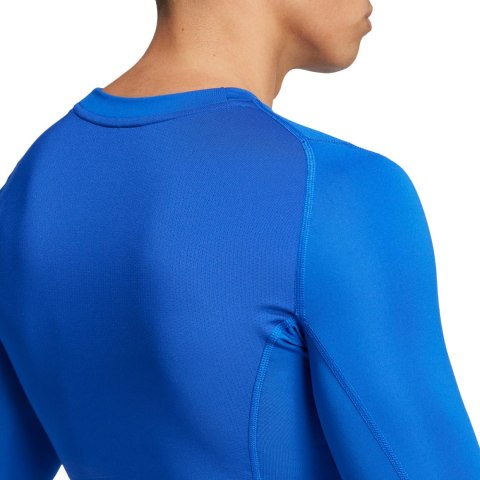 Koszulka męska adidas Techfit Long Sleeve Tee niebieska JP2921 Adidas teamwear Koszulka męska adidas Techfit Long Sleeve Tee niebieska JP2921 Adidas teamwear