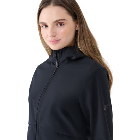 Kurtka damska softshell 4F F320 głęboka czerń 4FWSS25TSOFF320 20S 4F Kurtka damska softshell 4F F320 głęboka czerń 4FWSS25TSOFF320 20S 4F