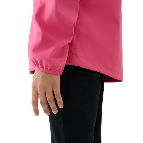 Kurtka dla dziewczynki softshell 4F F305 różowa 4FJWSS25TSOFF305 54S 4F Kurtka dla dziewczynki softshell 4F F305 różowa 4FJWSS25TSOFF305 54S 4F