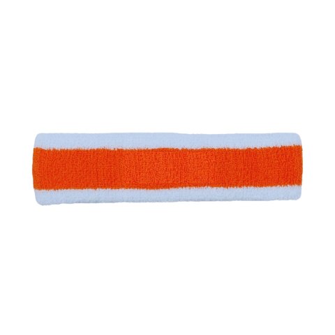 Opaska na głowę Nike Swoosh błękitno-pomarańczowa N0001544450 Nike Opaska na głowę Nike Swoosh błękitno-pomarańczowa N0001544450 Nike