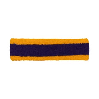 Opaska na głowę Nike Swoosh fioletowo-żółta N0001544730 Nike
