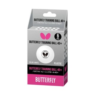 Piłeczki do ping ponga Butterfly 6 szt. białe Butterfly