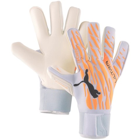 Rękawice bramkarskie Puma Ultra Grip 1 Hybrid Pro szaro-pomarańczowe 41786 05 Puma Rękawice bramkarskie Puma Ultra Grip 1 Hybrid Pro szaro-pomarańczowe 41786 05 Puma
