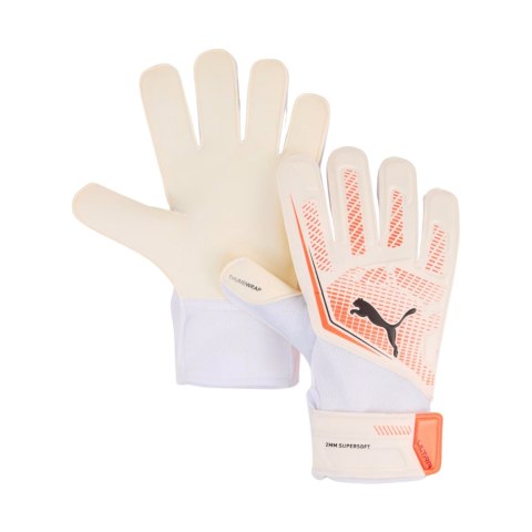 Rękawice bramkarskie Puma Ultra Play RC kremowo-pomarańczowe 41952 06 Puma