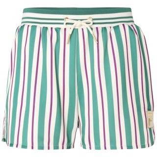 Spodenki damskie Fila Lassance zielono-kremowe FAW1002 13382 Fila