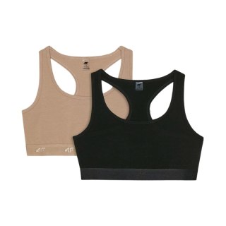 Stanik sportowy 4F F036 2pak multikolor 4FWMM00UBRAF036 90S 4F