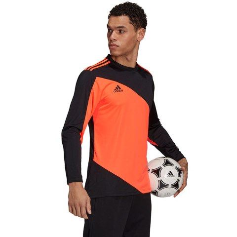 Bluza bramkarska męska adidas Squadra 21 Goalkeeper Jersey pomarańczowo-czarna GK9805 L Adidas teamwear
