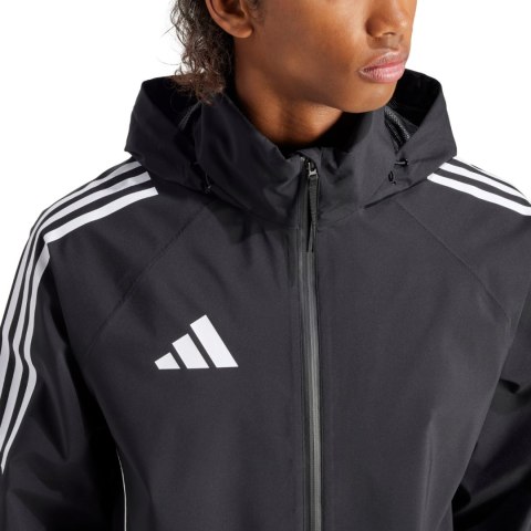 Kurtka męska adidas Tiro 24 Rain czarno-biała IJ7390 S Adidas teamwear