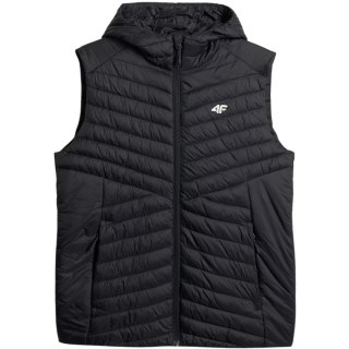 Kamizelka męska 4F M344 głęboka czerń 4FWSS26TVJAM344 20S 2XL 4F