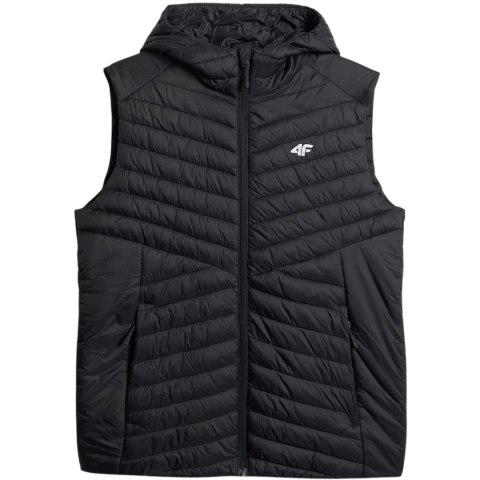 Kamizelka męska 4F M344 głęboka czerń 4FWSS26TVJAM344 20S 2XL 4F