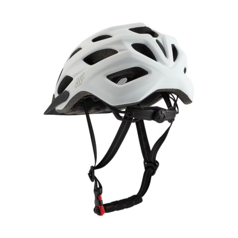 Kask rowerowy 4F U135 roz.L 59-61 cm biały 4FWSS26AHELU135 10S 4F