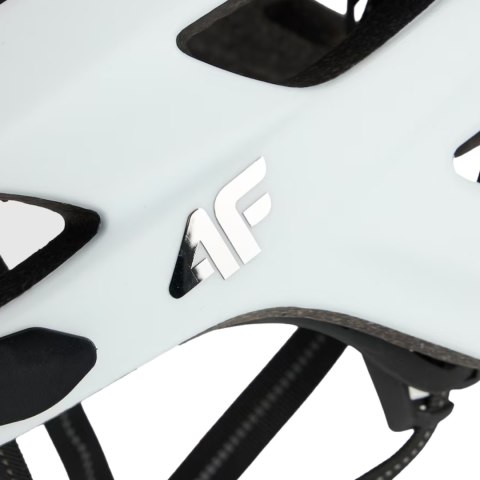 Kask rowerowy 4F U135 roz.L 59-61 cm biały 4FWSS26AHELU135 10S 4F
