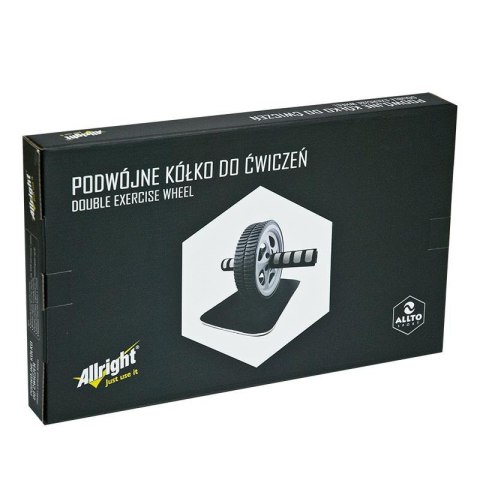 KÓŁKO DO ĆWICZEŃ PODWÓJNE ALLRIGHT