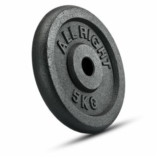 OBCIĄŻENIE ALLRIGHT CZARNE 5KG