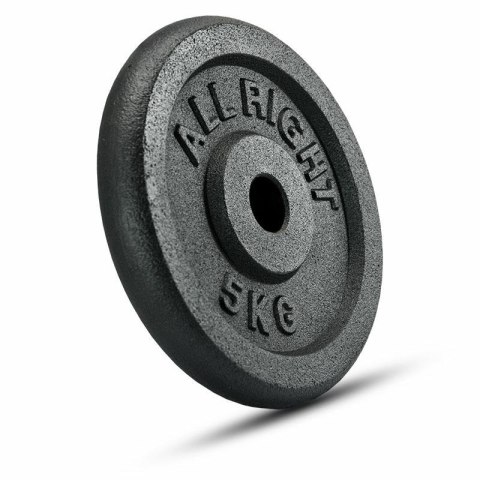 OBCIĄŻENIE ALLRIGHT CZARNE 5KG OBCIĄŻENIE ALLRIGHT CZARNE 5KG