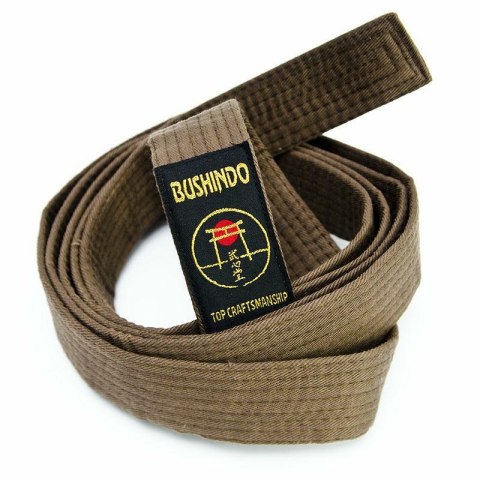 PAS DO KIMON 240cm brązowy BUSHINDO