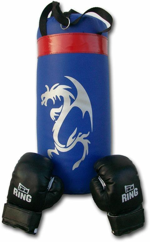 ZESTAW BOKSERSKI 40cm DRAGON BLUE ZESTAW BOKSERSKI 40cm DRAGON BLUE