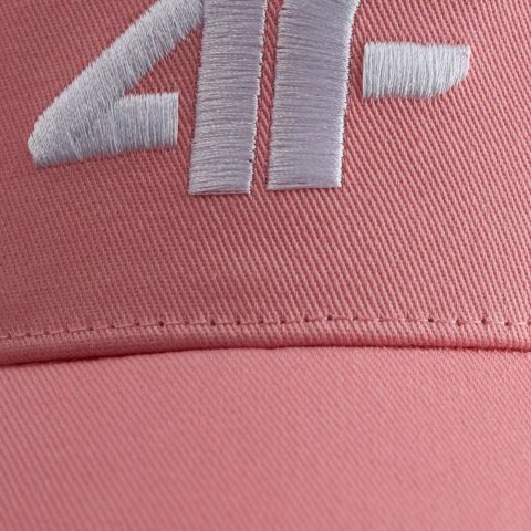 Czapka z daszkiem damska 4F F549 jasny róż 4FWSS26ACABF549 56S S/M 4F