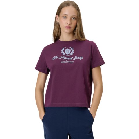 Koszulka damska 4F F2738 burgund 4FWSS26TTSHF2738 60S L 4F