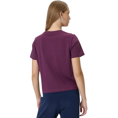 Koszulka damska 4F F2738 burgund 4FWSS26TTSHF2738 60S M 4F